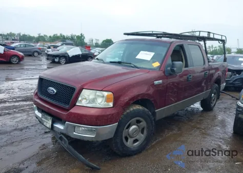 2005 Ford F-150 Lariat/Xlt из США, поврежденный, VIN 1FTPW12525FB08250